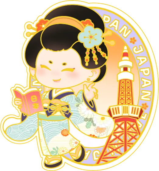 舞妓と名古屋テレビ塔